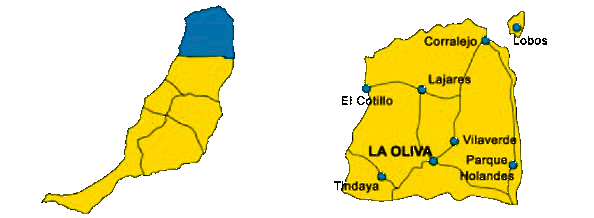 Mapa de La Oliva