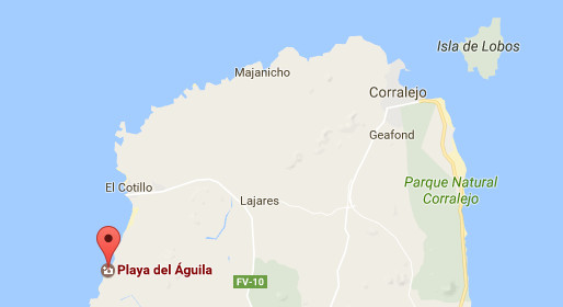 Mapa de Playa del Águila