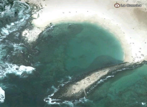 Mapa de Playa de La Concha