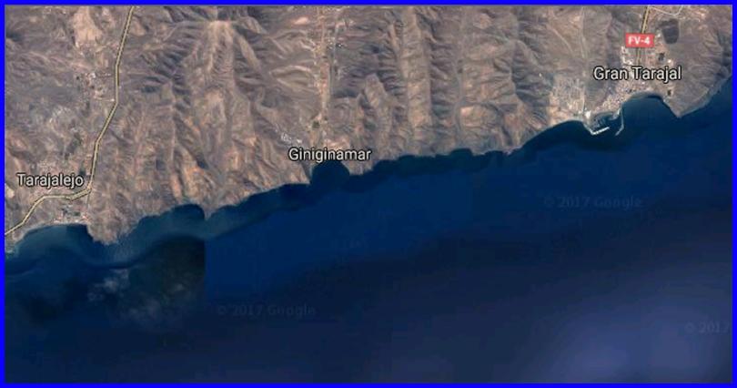 Mapa de Playa de Giniginamar