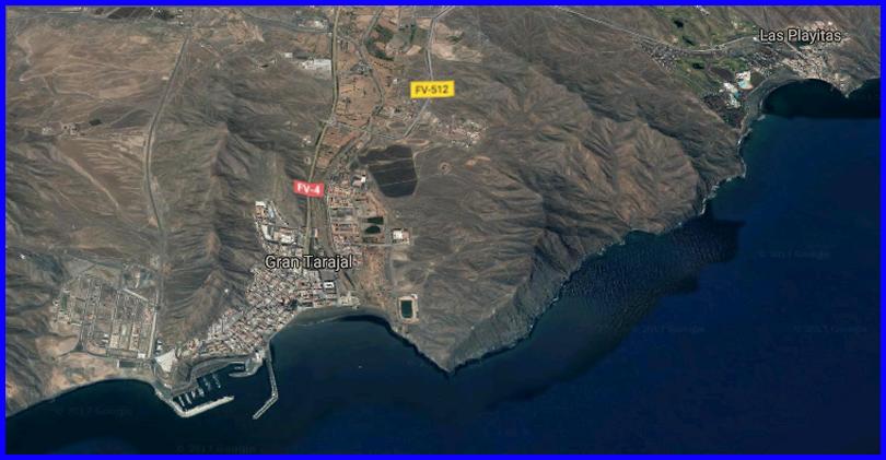 Mapa de Playa de Gran Tarajal