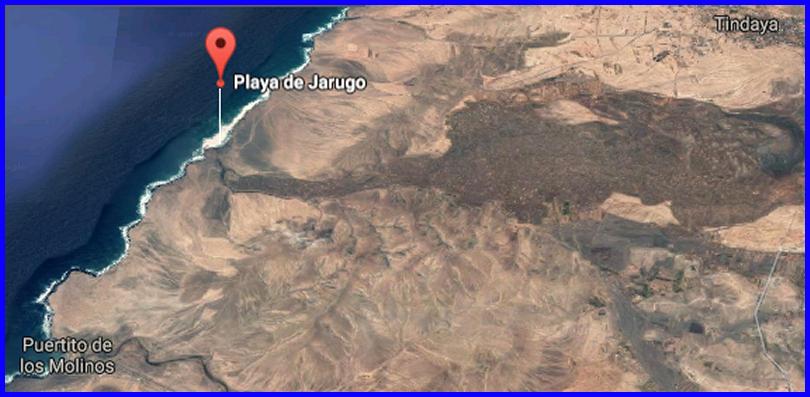 Mapa de Playa del Jarugo
