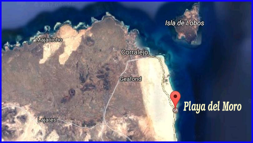 Mapa de Playa del Moro