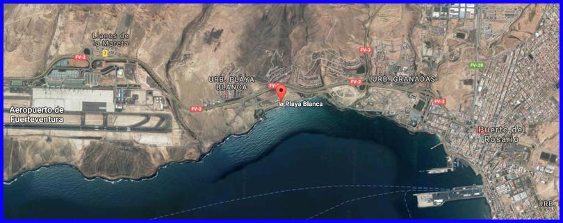 Mapa de Playa Blanca