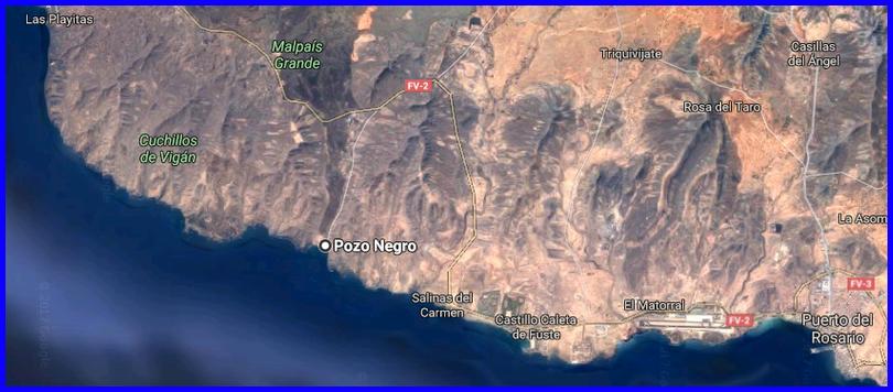 Mapa de Playa de Pozo Negro