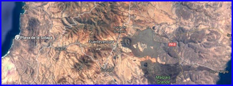 Mapa de Playa de La Solapa