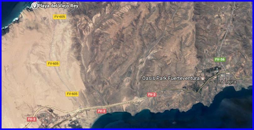 Mapa de Playa del Viejo Rey
